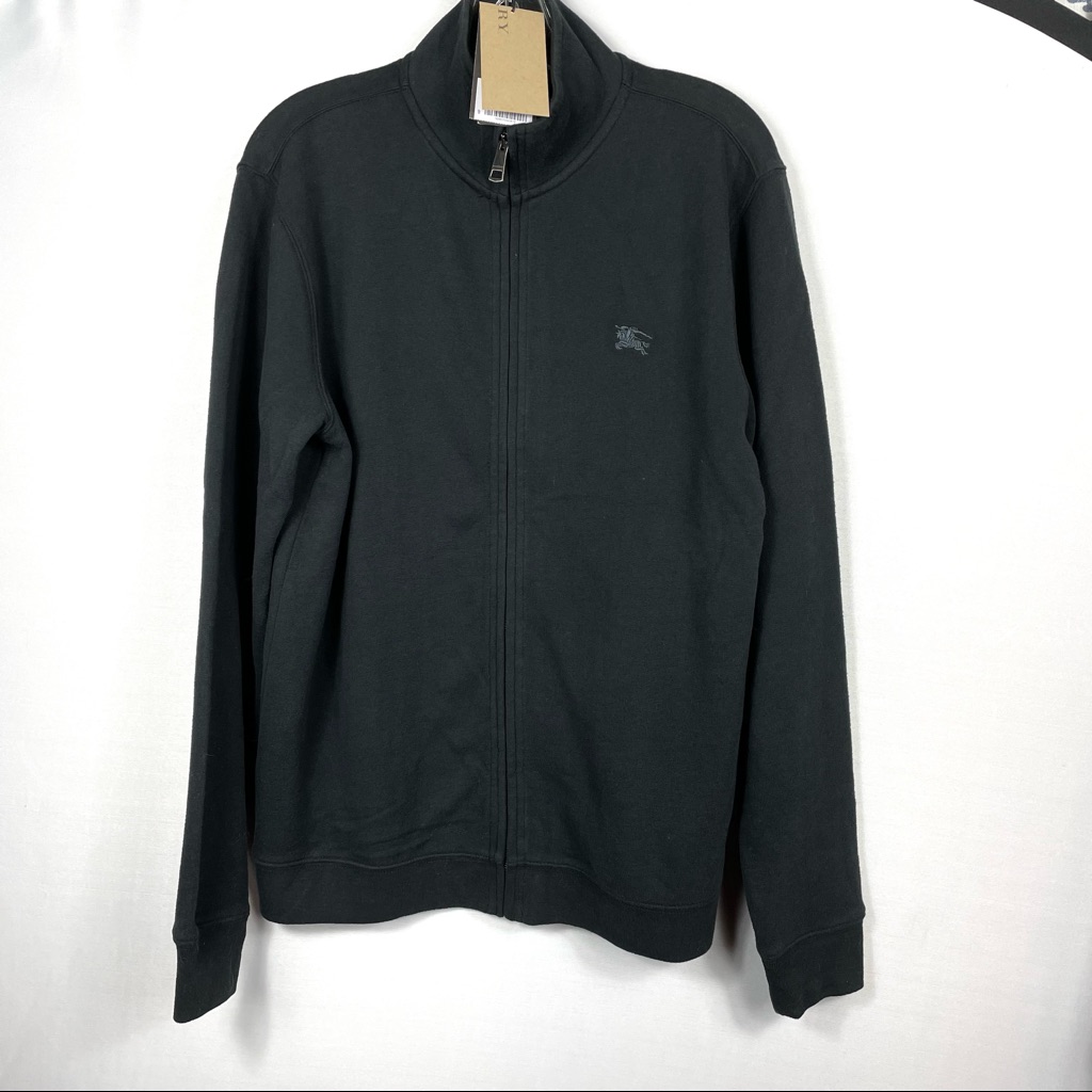 Nwt Burberry Zip Up Sweater